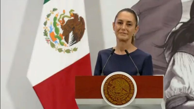 "No habrá invasión", dice Sheinbaum del presunto decreto de Trump sobre cárteles en México