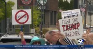 Eugene "Fight the Trump Takeover" protests, oppose upcoming Texas redistricting vote