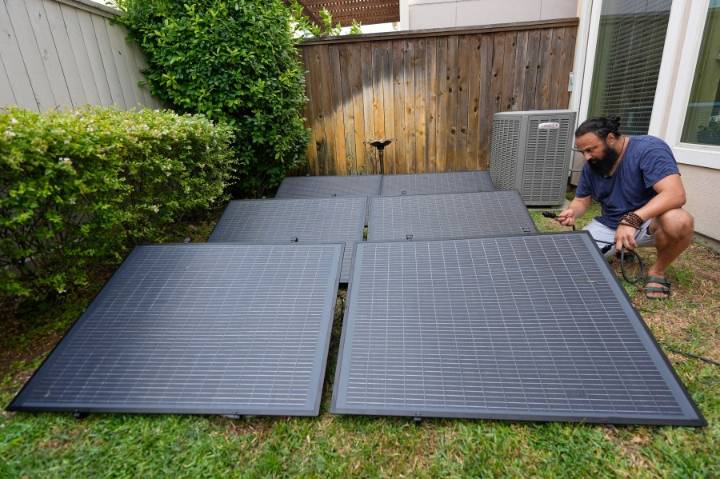 Solar panels that fit on your balcony or deck are gaining traction in the US