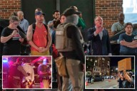 Washington DC residents protest White House on Trump federal agents deployment
