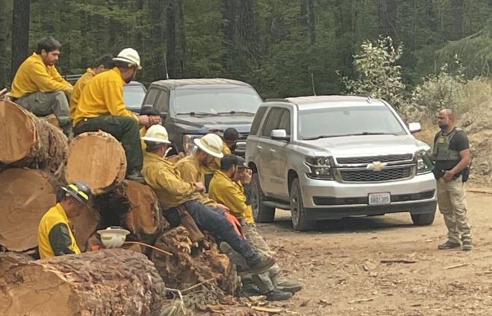 Federal agents arrest firefighters working on WA wildfire