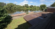 Inside Nottingham riverside bungalow for sale for £150,000 with pier overlooking River Trent