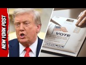 Trump Says He'll Sign Executive Order Banning 'Corrupt' Mail In Ballots