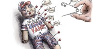 Adam Zyglis: Tortured Bills Fans