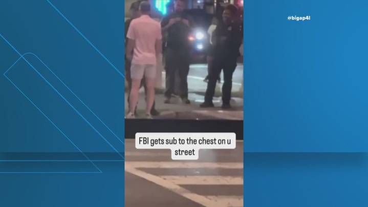 DC man accused of throwing sandwich at federal officer released from custody