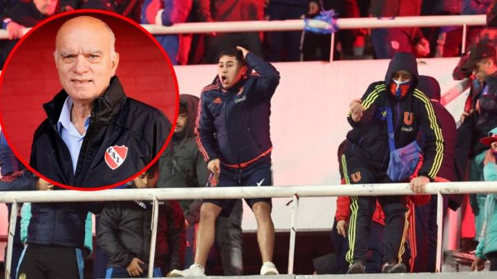 Néstor Grindetti se pronunció tras los incidentes: "Independiente no tuvo nada que ver; corresponde una sanción al club chileno"