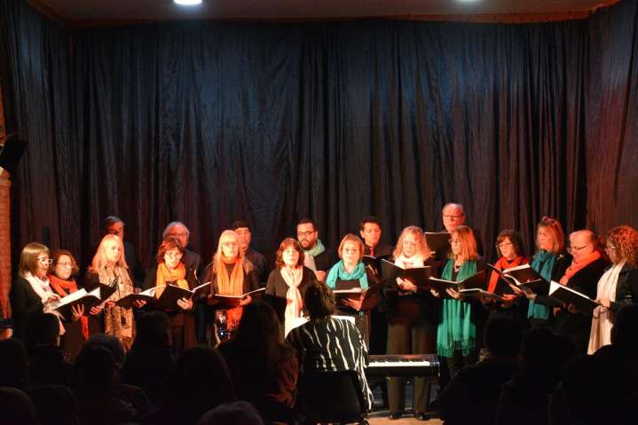 El pasado domingo 10, el Coro de  la EMEAI presentó «Sonidos que Abrigan» en el museo