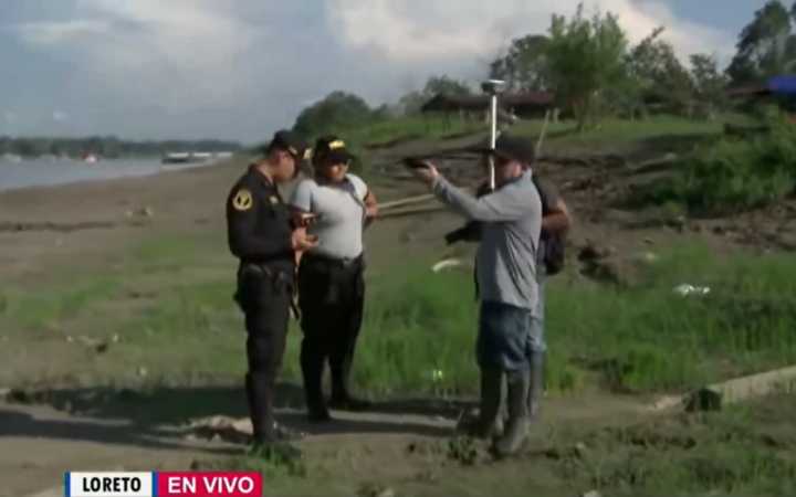 Detienen a dos colombianos por hacer aparentes trabajos topográficos en Santa Rosa de Loreto