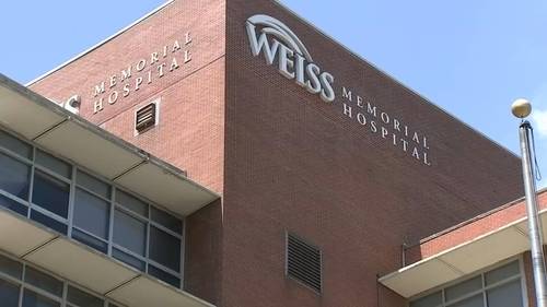 Weiss Memorial Hospital in Chicago's Uptown neighborhood locks its doors Friday with Medicare funding set to end