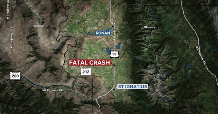 Four people killed in Highway 93 crash north of St. Ignatius