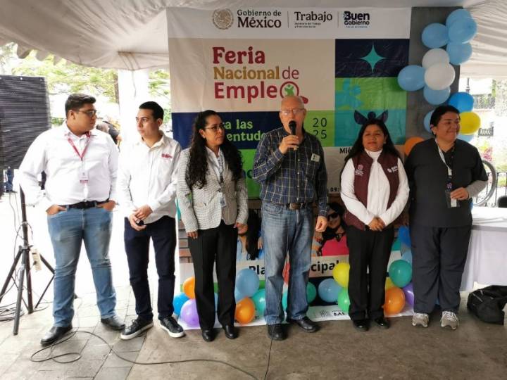 Realizan Feria Nacional del Empleo para las Juventudes en Zamora