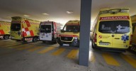 Herido un motorista por una caída en la glorieta que hay junto al MercaSalamanca