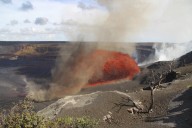 Kilauea's eruption is back as the Hawaii volcano shoots lava for the 31st time since December