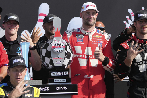 Rookie Shane van Gisbergen remains NASCAR's king of the road courses with 4th victory of the season