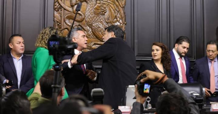 Fernández Noroña y ‘Alito’ Moreno protagonizan pelea al cierre de la Permanente