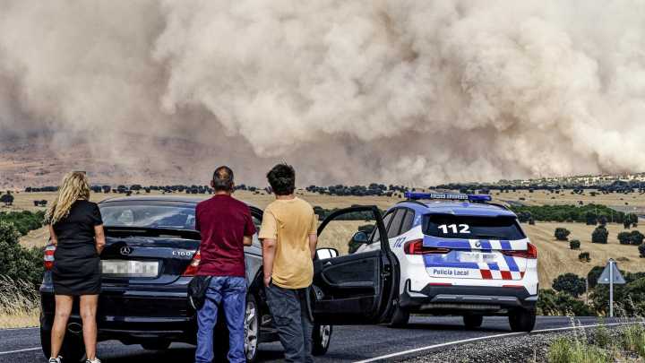 Arde Castilla y León: alerta por alta concentración de partículas contaminantes por los más de 20 fuegos