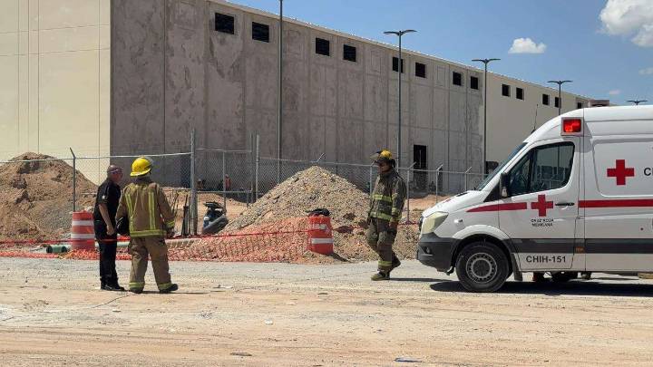 Cae barda y mata a trabajador de la construcción en maquiladora
