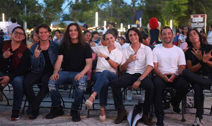 Ana Paty Peralta festeja a la juventud con gran festival