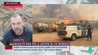 Un analista de incendios advierte que la situación es "crítica": "Los fuegos están fuera de la capacidad de extinción"