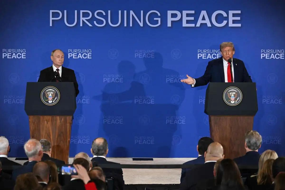 Cumbre entre Putin y Trump concluye sin avances sobre Ucrania