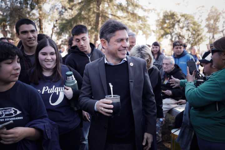Kicillof: “Hay que convertir el enojo en un voto contra Milei”