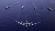 3 aircraft carriers, 6 navies and a large number of fighter jets are training in the Pacific