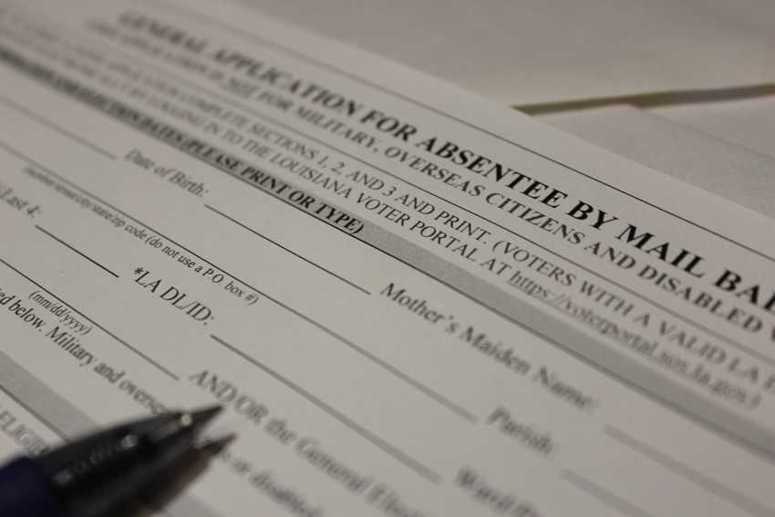 Louisiana redesigns its absentee ballot envelopes