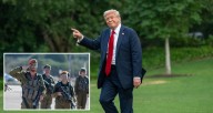 Trump Says if Americans In D.C. Don't Start Cooperating He Will Call in the IDF