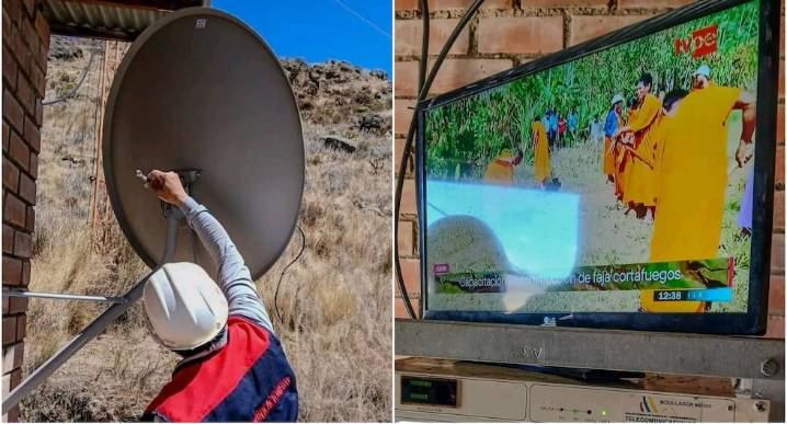 Chincha: implementan tecnología satelital en Banda KU para optimizar señal en Bellavista