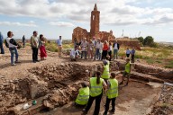 Una sinagoga medieval “excepcional”, descubierta en las ruinas de la antigua Belchite