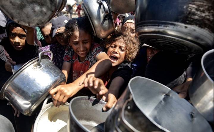 FOTOS: Los rostros del hambre en Gaza que impactan al mundo