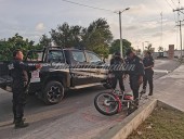 Motociclistas fallece tras derrapar en calles del puerto de Progreso