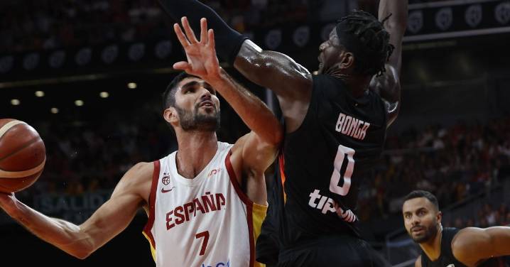 Las mejores fotos del España-Alemania de baloncesto