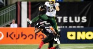 Visiting Elks win third straight with 30-20 victory over Redblacks