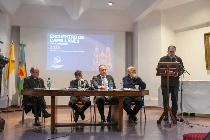 Capellanes del SPB participaron de una jornada en la Catedral de La Plata