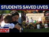 Minneapolis school shooting: Student jumped on friend to save him