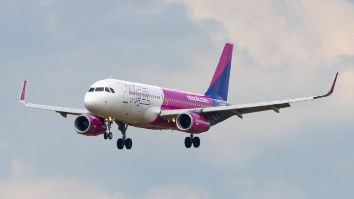 Watch terrified passengers SCREAM as turbulence batters Wizz Air flight during horror storm forcing emergency landing