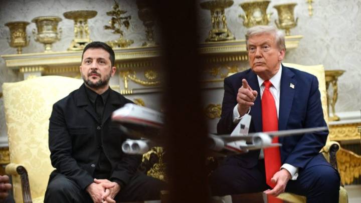 Trump on best behaviour as Zelensky enters the lion's den