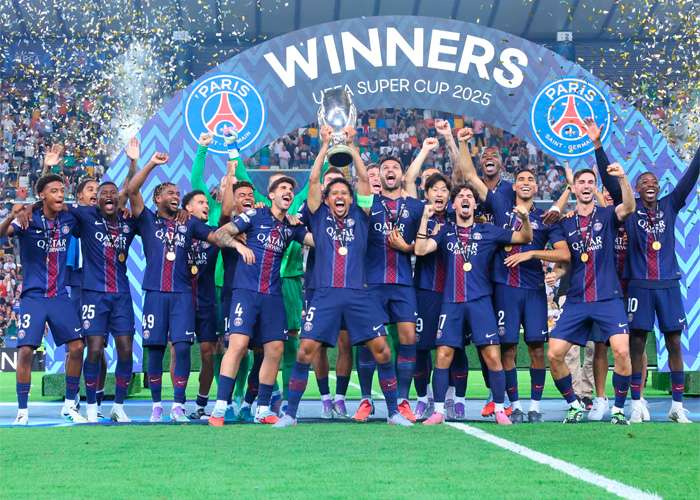 PSG, Campeón de la Supercopa de Europa