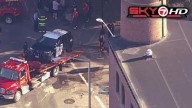 2 hospitalized in crash involving Brockton police cruiser