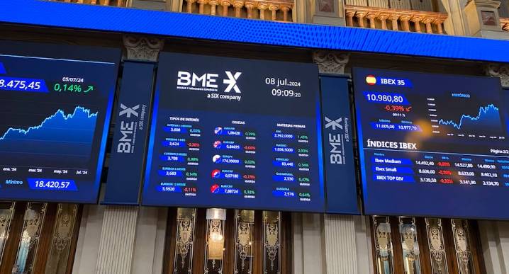 La bolsa española cae 0,28% tras el descenso de los bancos l bolsa española l Últimas