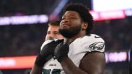 Eagles’ Fred Johnson explains emotions returning to Philadelphia