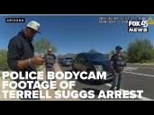 Bodycam video: Former Baltimore Ravens star Terrell Suggs arrested