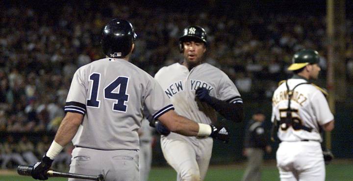 2000 Yankees Diary, August 27: Late rally takes Bombers past A’s