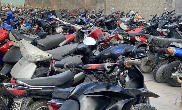Secuestraron más de 40 motos en distintos controles de tránsito