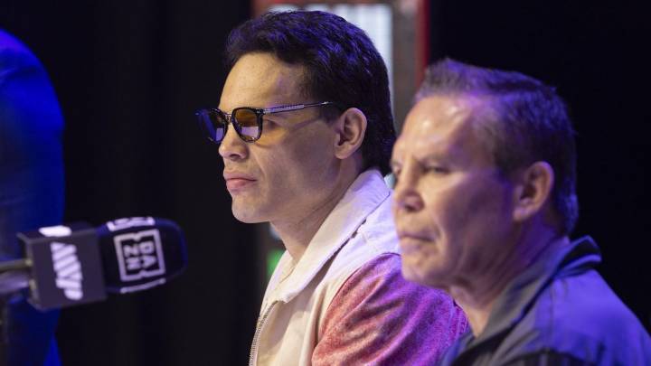 Julio César Chávez Jr. se reencuentra con su padre tras ser liberado