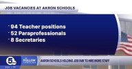 Akron Pubic Schools NEEDS teachers. They're hosting a hiring fair before the first day of class.