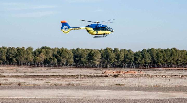 Tres menores heridos al quedar atrapados en el incendio de una vivienda en un pueblo de Albacete