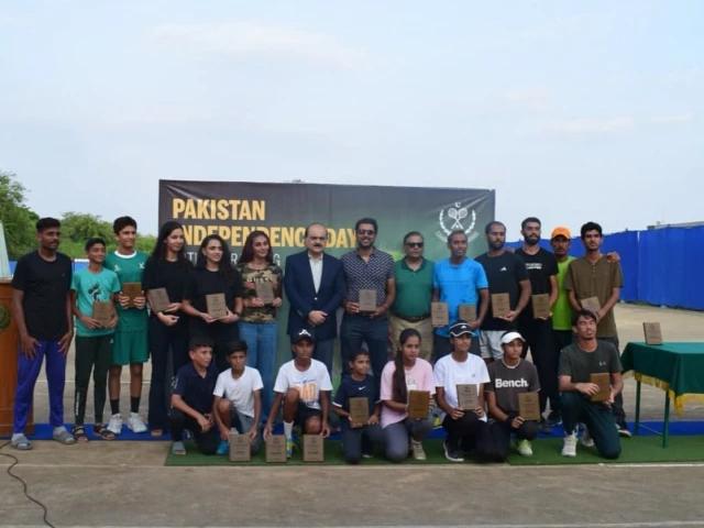 Muzammil, Ushna shine as Pakistan Independence Day Tennis concludes