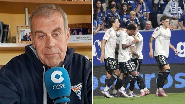Tomás Guasch ve "brotes verdes" en el Real Madrid tras su goleada al Oviedo: "Cuando las piernas flojean"